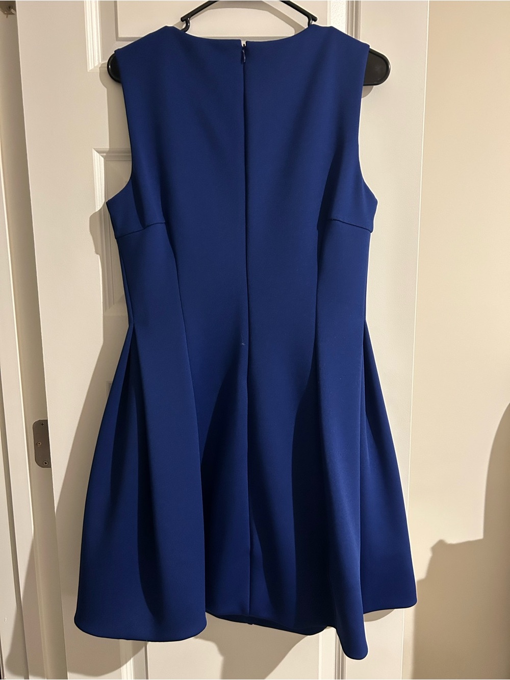 Calvin Klein Royal Blue Sleeveless Fit & Flare Dress